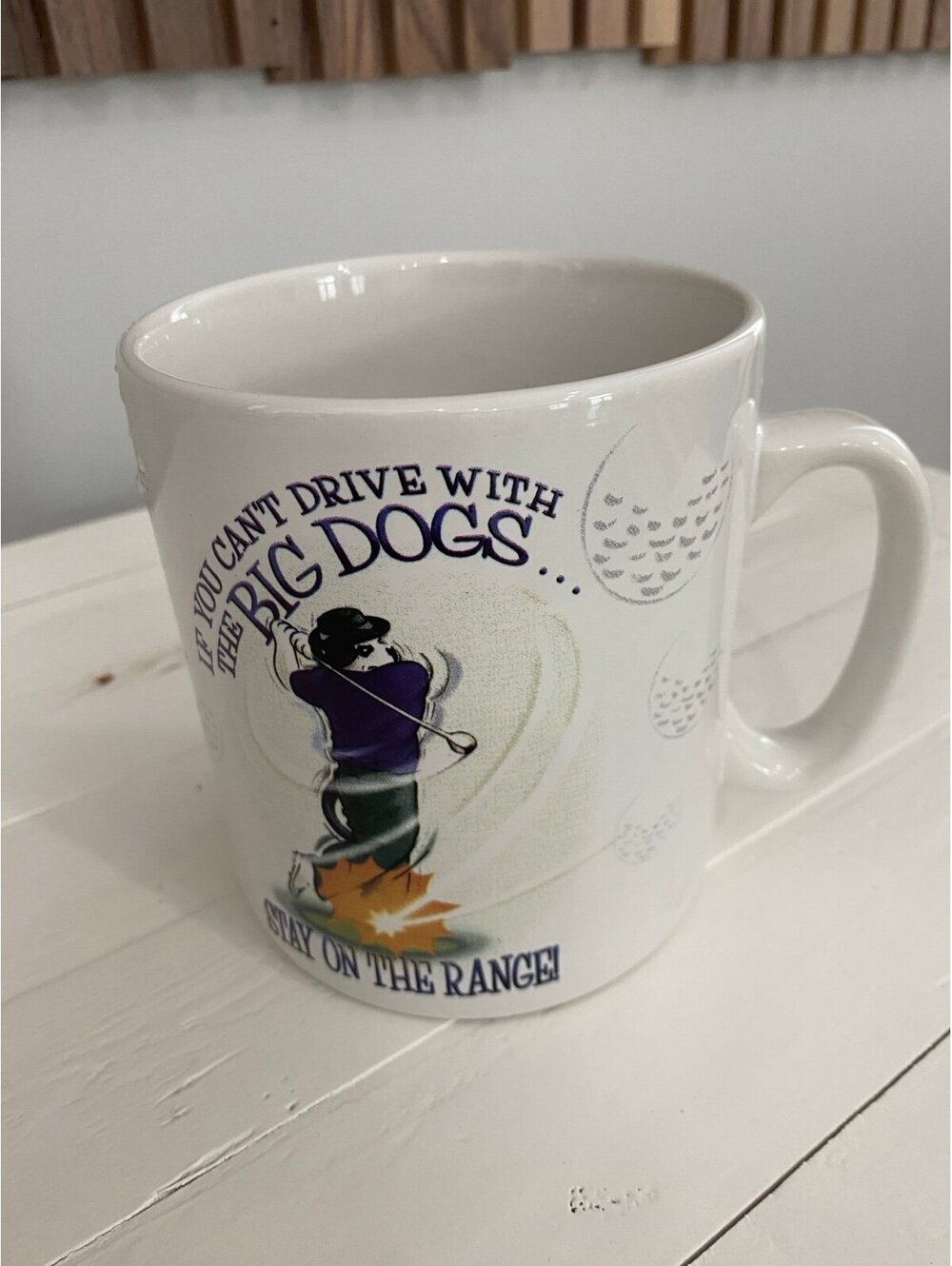 Big Dogs oversized 24 ounce golf mug